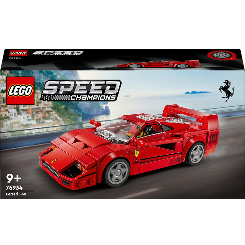 LEGO Speed Champions 76934 - Supermasina Ferrari F40 (318 piese)