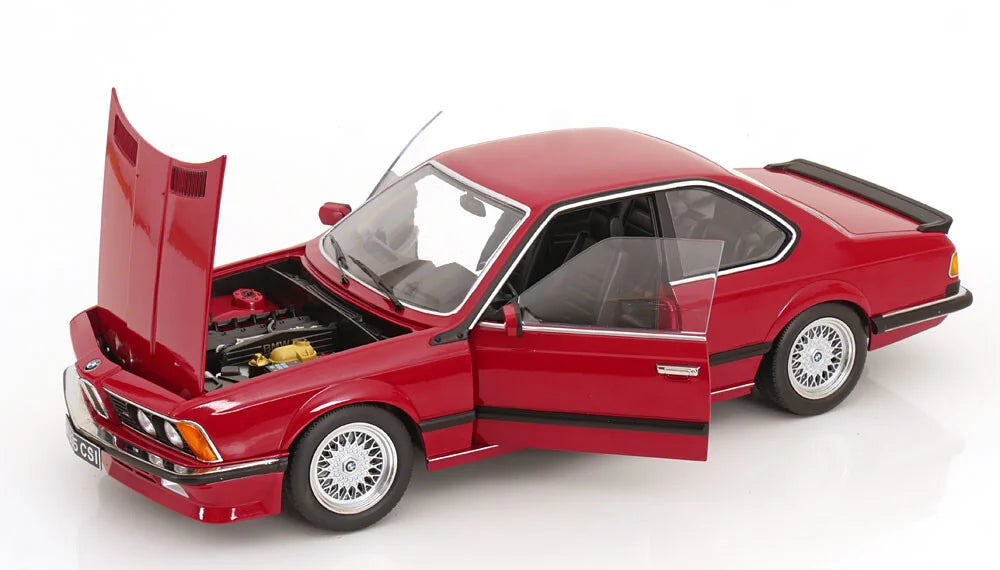 BMW 6-series M635 Csi E24 rosu - 1/12 KK-Scale