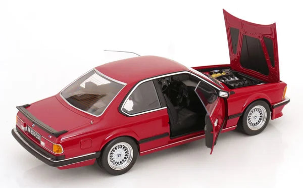 BMW 6-series M635 Csi E24 rosu - 1/12 KK-Scale