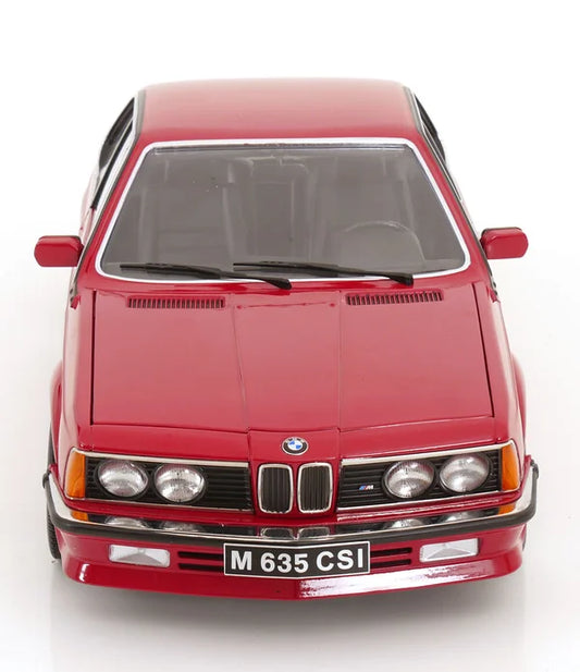 BMW 6-series M635 Csi E24 rosu - 1/12 KK-Scale