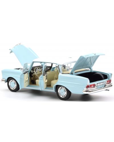 Mercedes-Benz 220 S bleu 1965 - 1/18 Norev