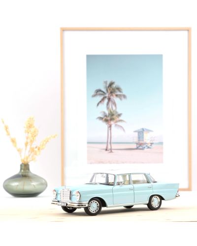 Mercedes-Benz 220 S bleu 1965 - 1/18 Norev