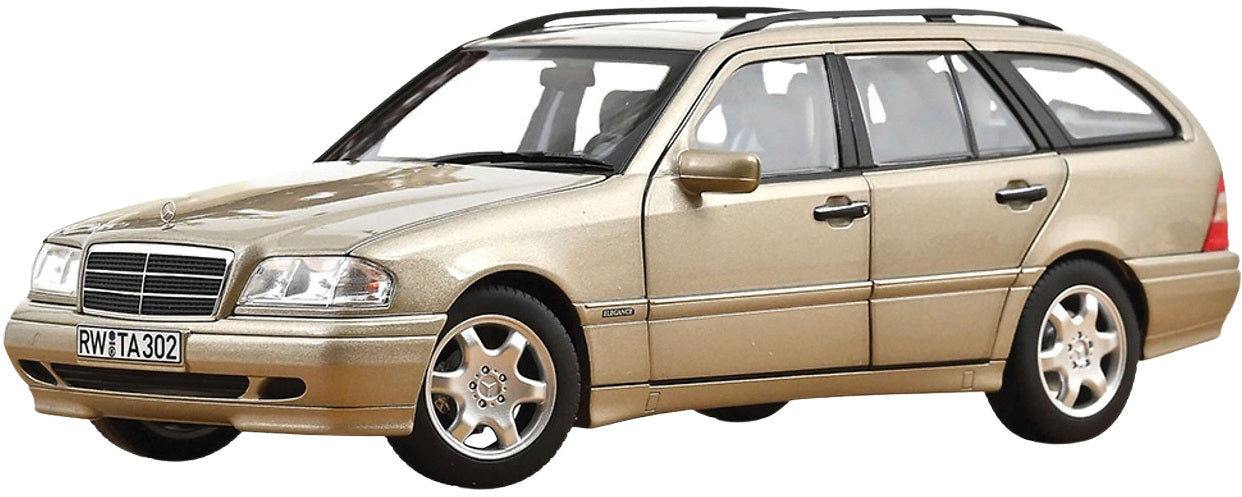 Mercedes-Benz C-Class T-model 1997 smokesilver - 1/18 Norev