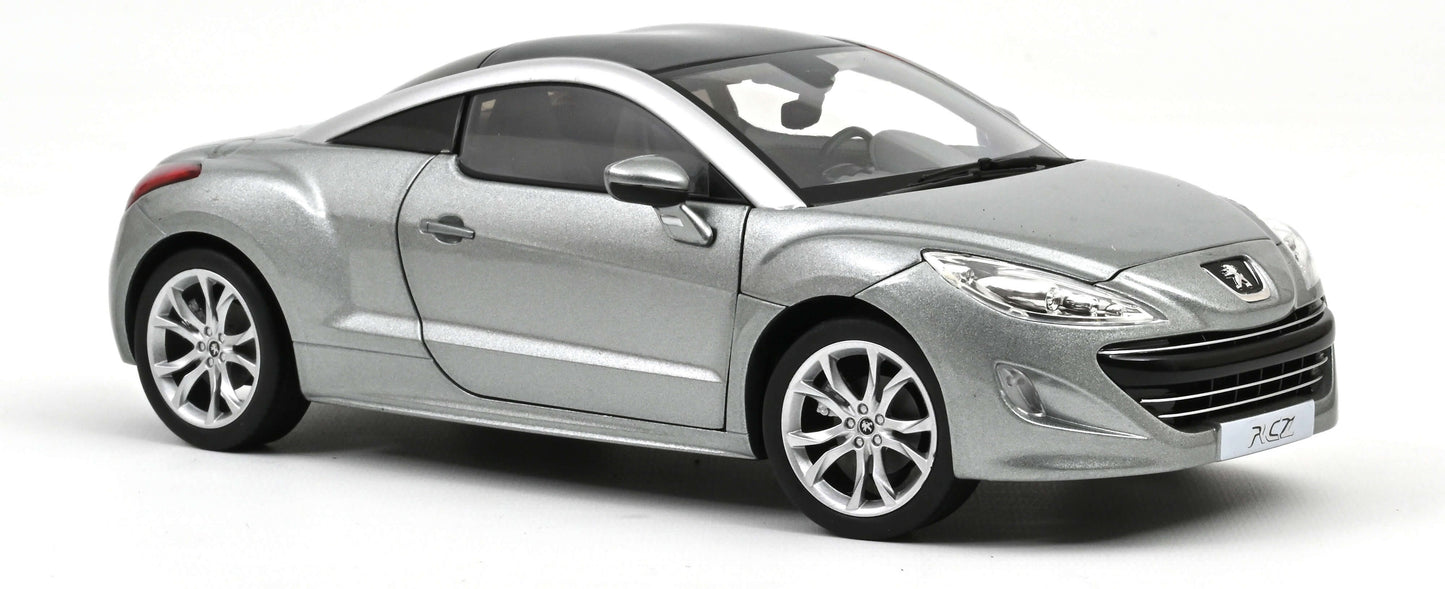 Peugeot RCZ 2010 mercury grey - 1/18 Norev