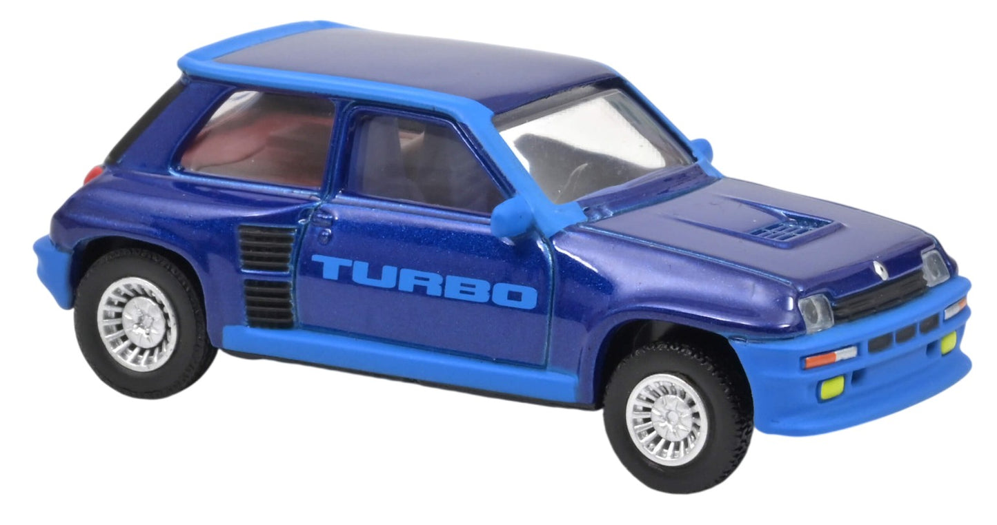 Renault 5 Turbo 1980 albastru - 1/54 Norev