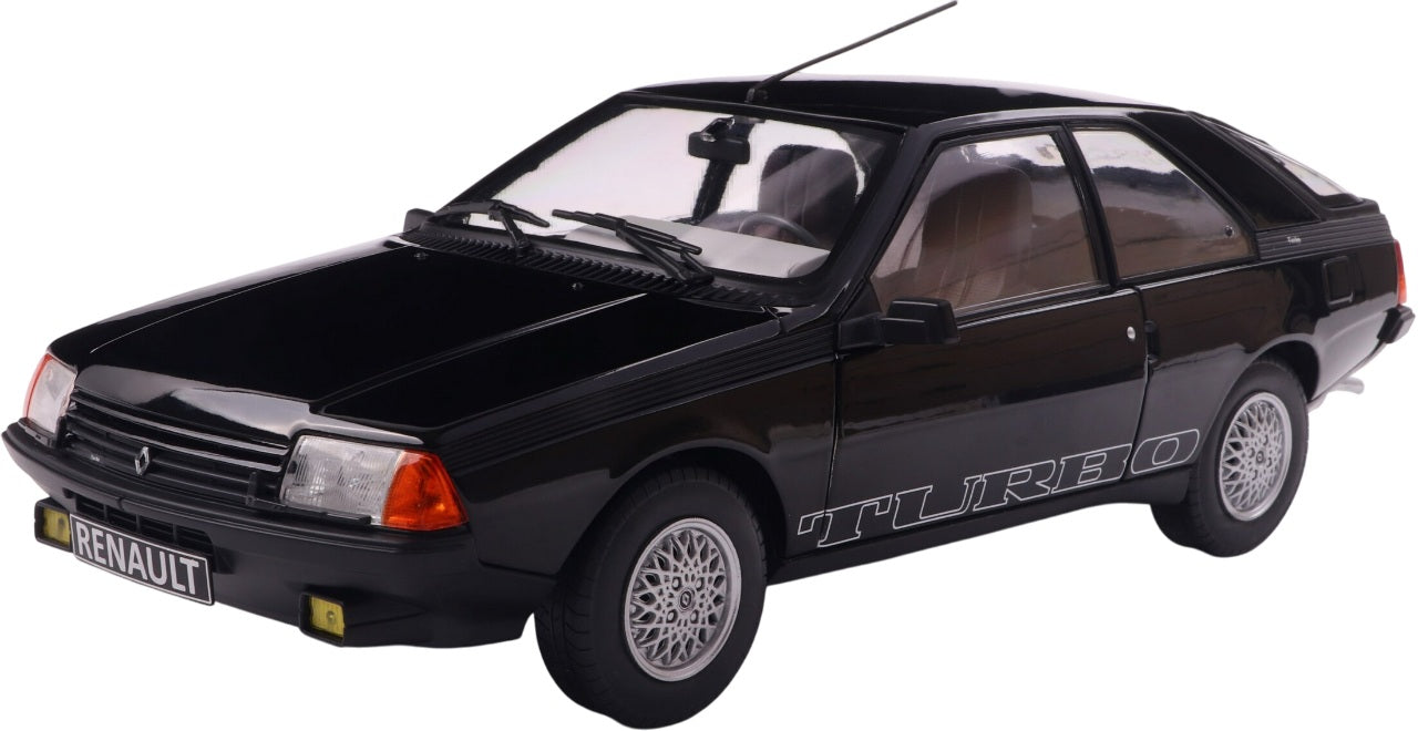 Renault Fuego Turbo 1980 negru - 1/18 Solido