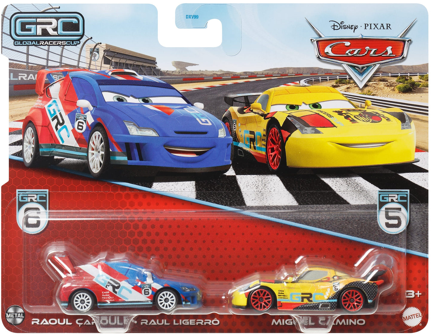 Set 2 masinute metalice Raul Caroule si Miguel Camino - 1/55 Cars
