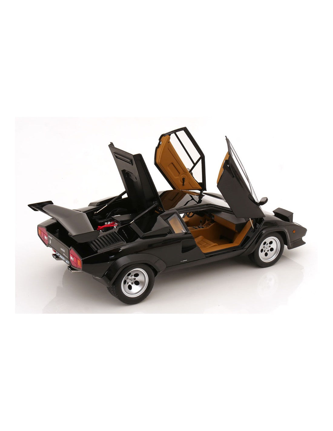 Lamborghini Countach LP 5000 S QV 1985 negru - 1/12 KK-Scale