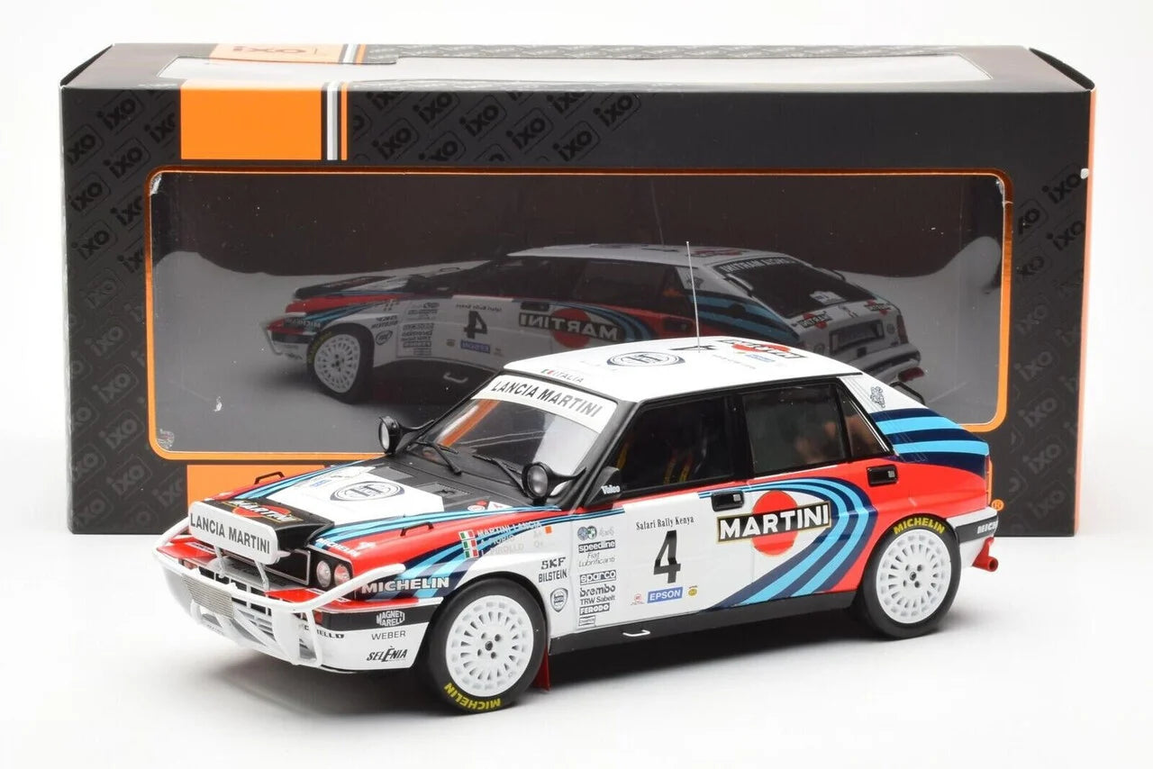 Lancia Delta Integrale 16V #4 Safari Rally 1990 - 1/18 Ixo Models