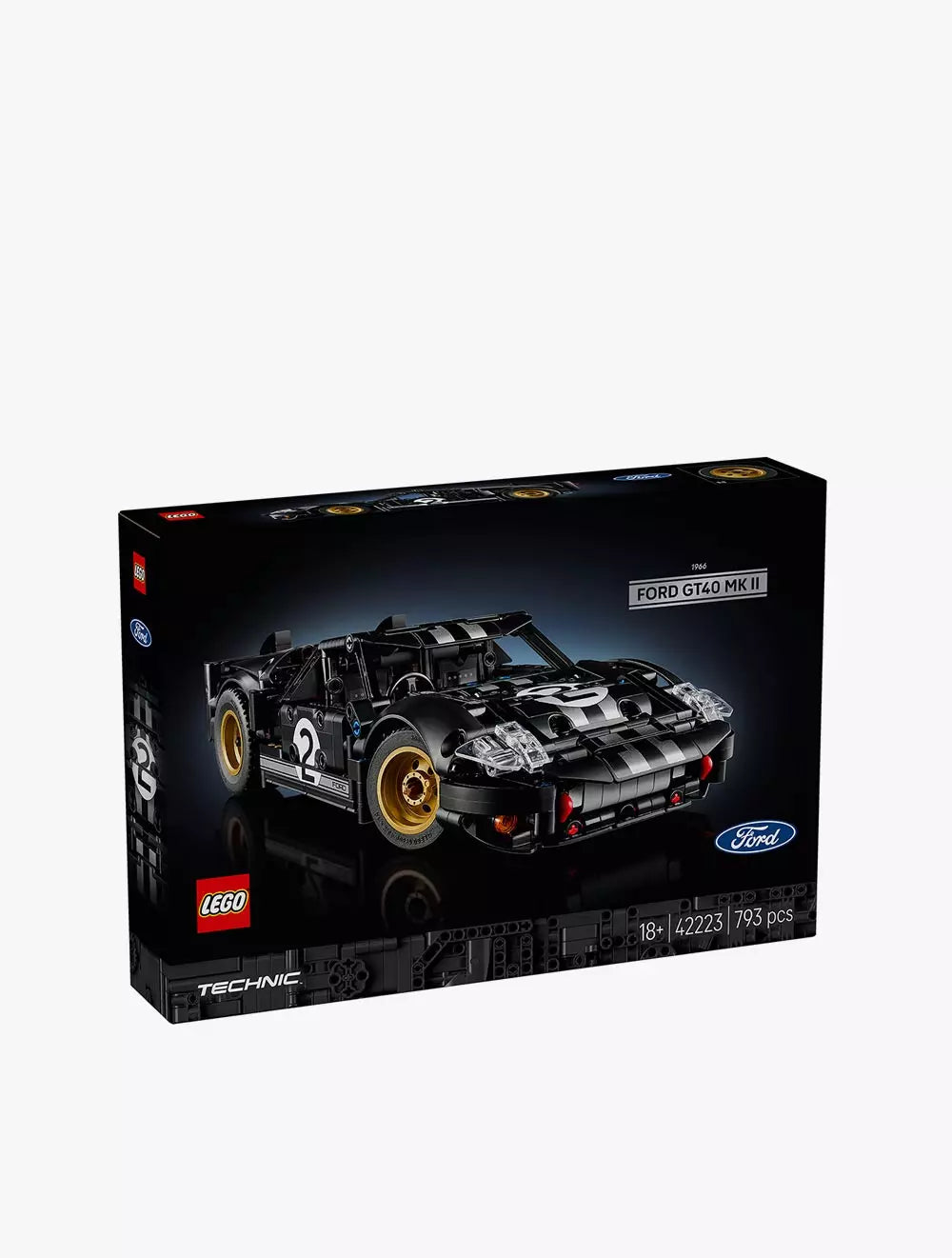 LEGO Technic 42223 - Masina de curse 1966 Ford GT40 MKII (793 piese)