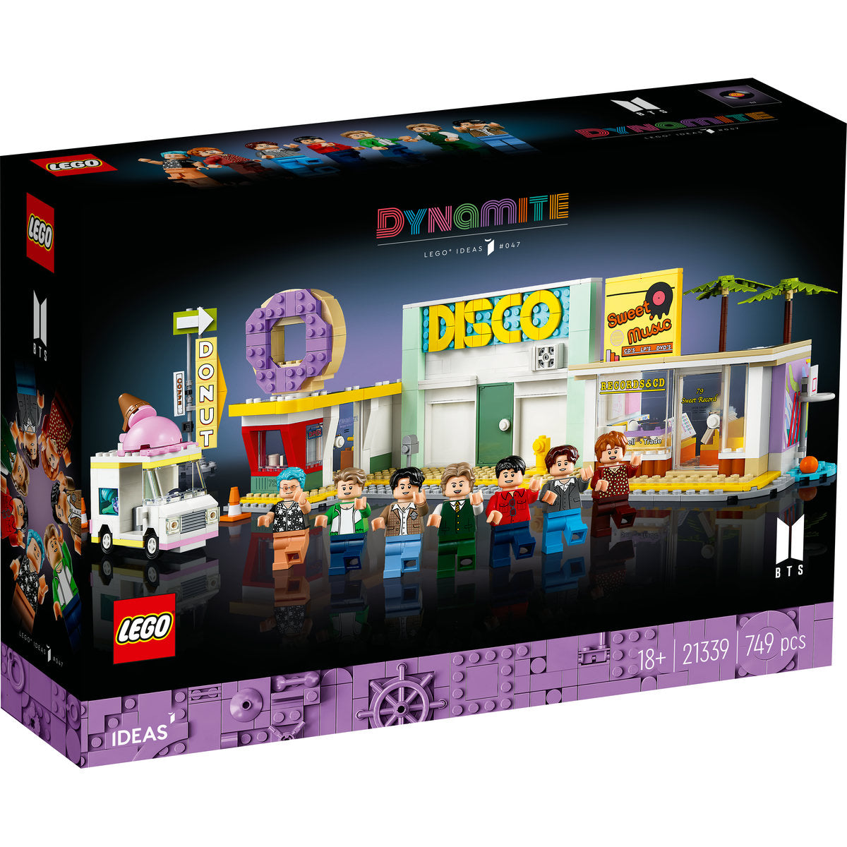 LEGO Ideas 21339 - DISCO - BTS Dynamite (749 piese)