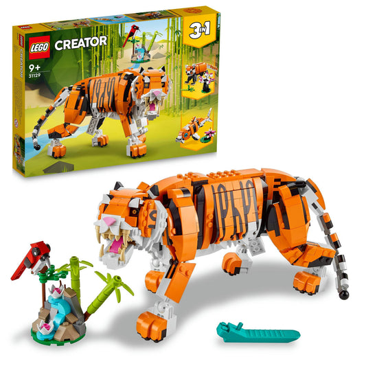 LEGO Creator 3 in 1 31129 - Maretul tigru (755 piese)