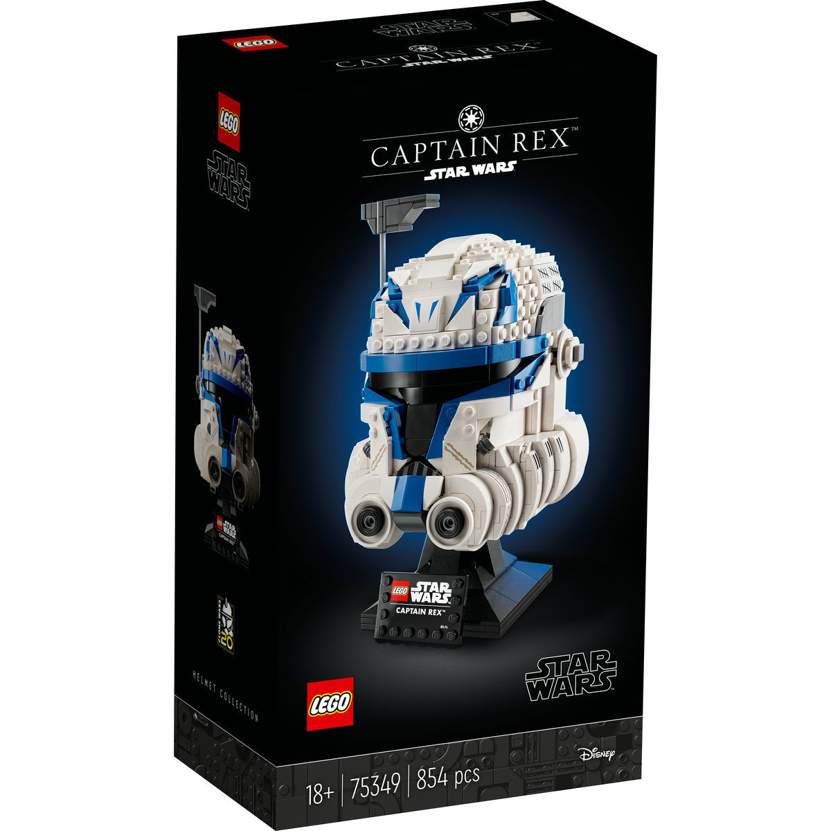 LEGO Star Wars 75349 - Casca Capitanului Rex (854 piese)
