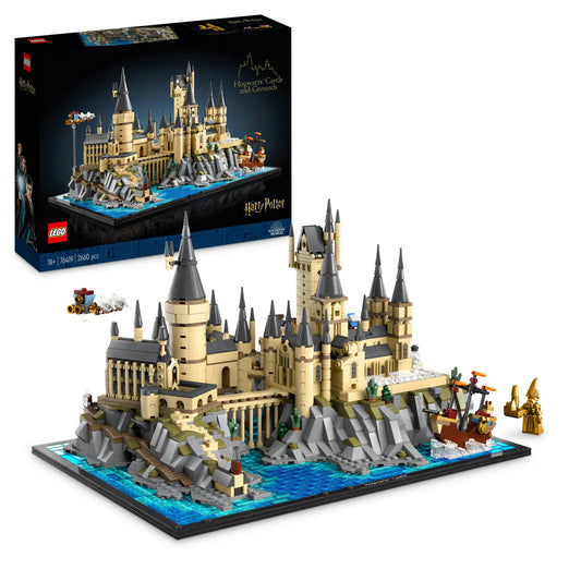 LEGO Harry Potter 76419 - Castelul Hogwarts si imprejurimile (2660 piese)
