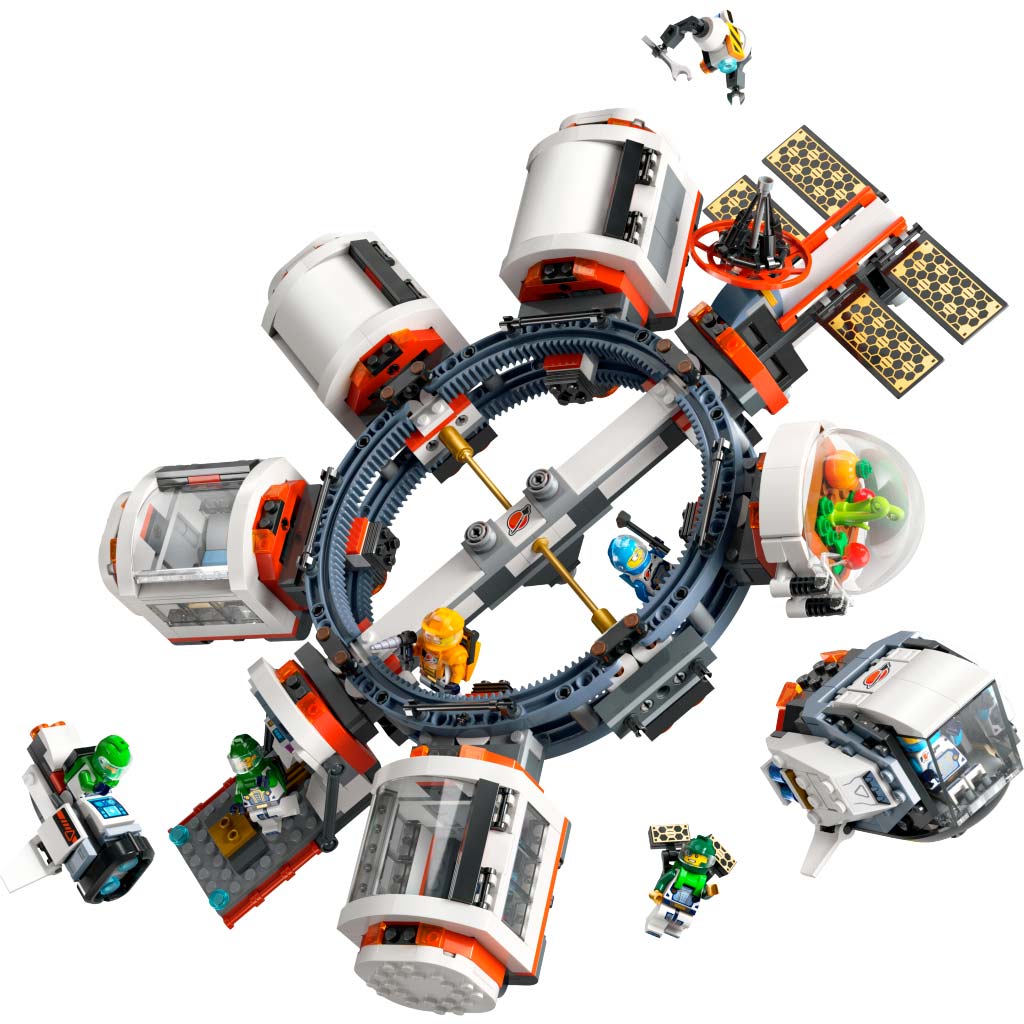 LEGO City 60433 - Statie spatiala modulara (1097 piese)
