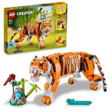 LEGO Creator 3 in 1 31129 - Maretul tigru (755 piese)