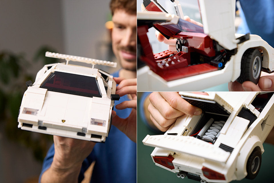 LEGO Icons 10337 - Lamborghini Countach 5000 Quattrovalvole (1506 piese)