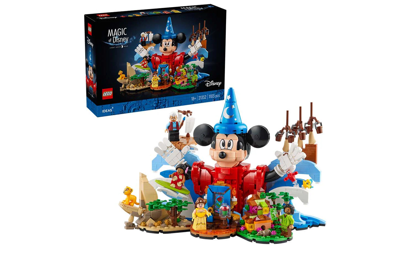 LEGO Ideas 21352 - Magia Disney (1103 piese)