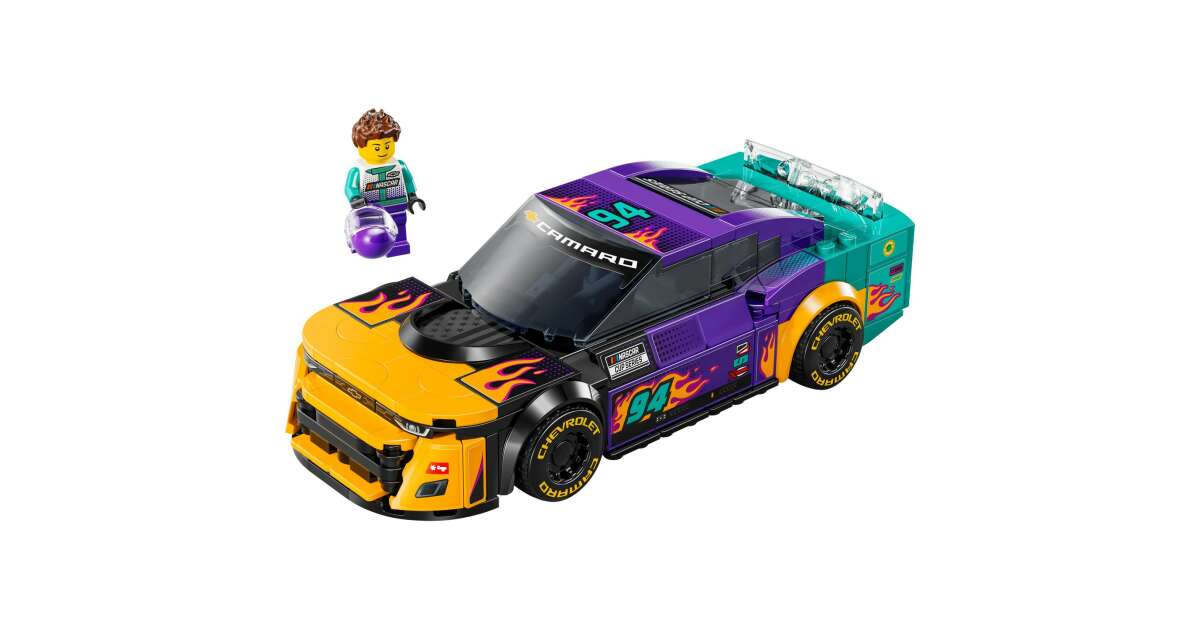 LEGO Speed Champions 76935 - NASCAR® Next Gen Chevrolet Camaro ZL1 (328 piese)