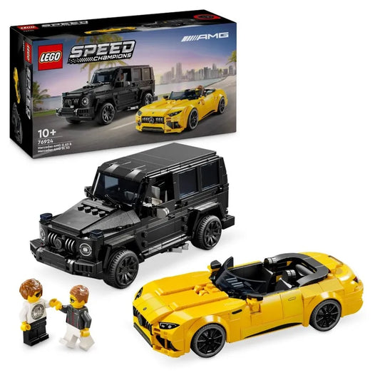 LEGO Speed Champions 76924 - Mercedes-AMG G 63 si Mercedes-AMG SL 63 (808 piese)