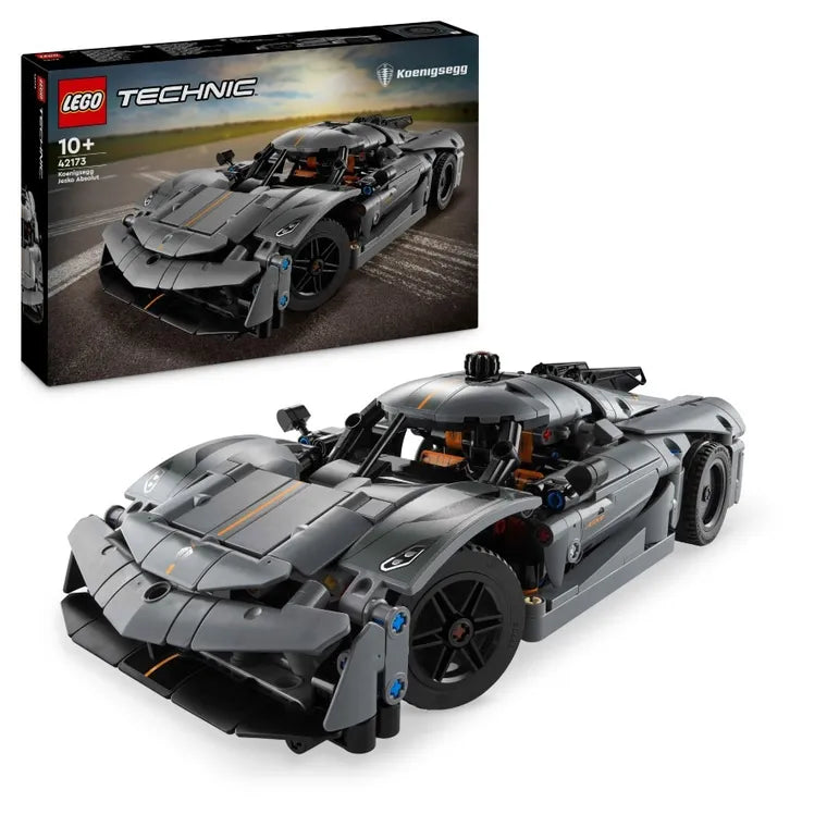 LEGO Technic 42173 - Hipermasina Koenigsegg Jesko Absolut gri (801 piese)