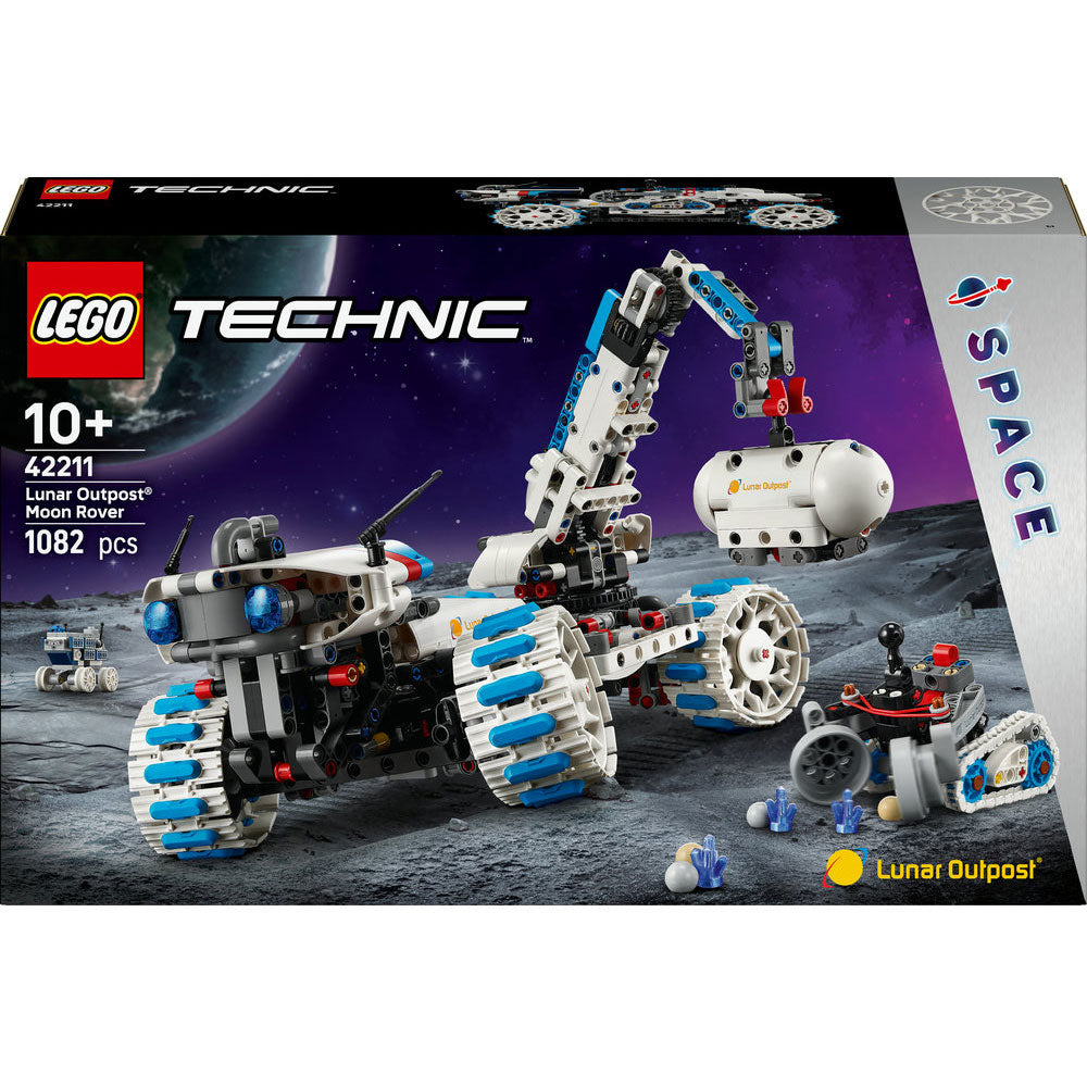 LEGO Technic 42211 - Vehicul spatial Rover Lunar Outpost (1082 piese)