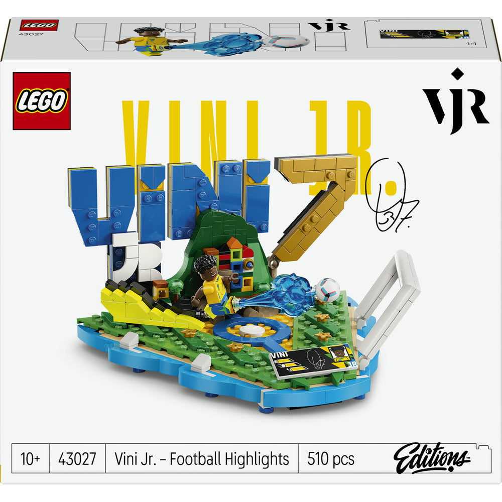 LEGO Editions  Vini Jr. 43027 – Momente importante din fotbal (510 piese)