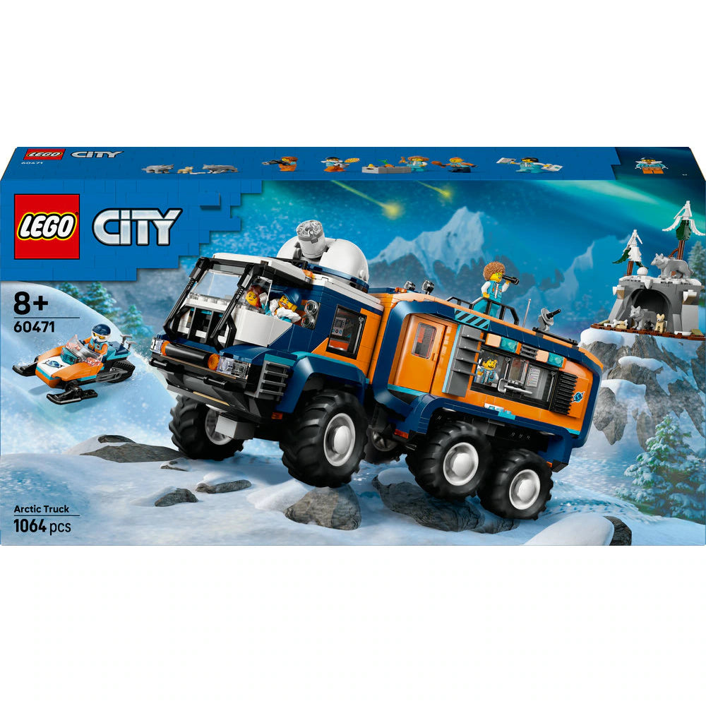 LEGO City 60471 - Camionul laborator stiintific al exploratorilor arctici (1064 piese)