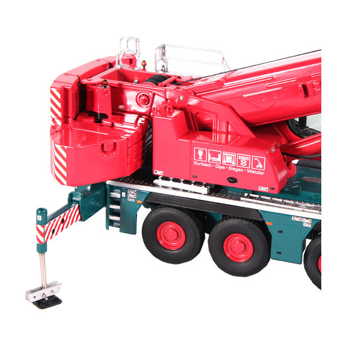 Macara Liebherr LTM1250-5.1 Mobile crane Dornseiff green / red - 1/50 NZG