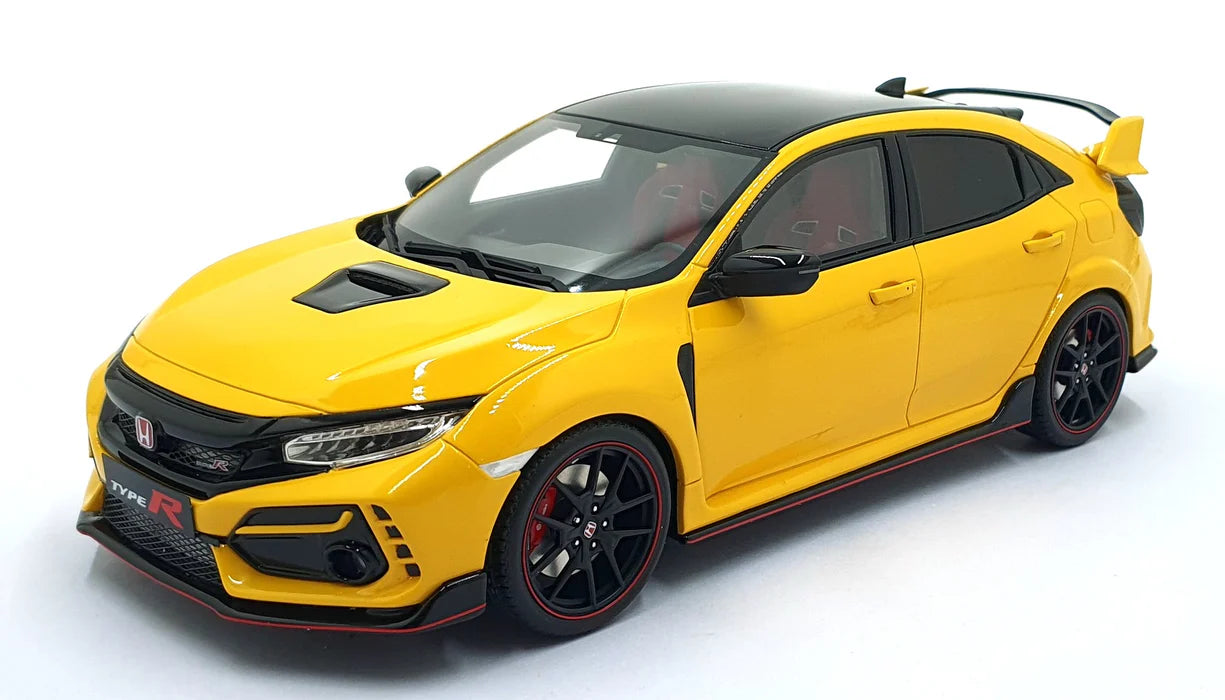 Honda Civic Type R GT FK8 galbena - 1/18 Otto Mobile