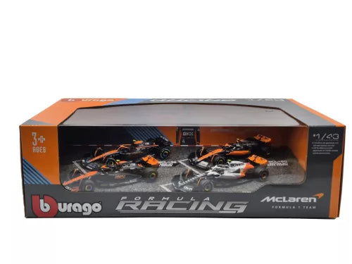 Set 4 machete Formula 1  #4 Lando Norris McLaren 2023-2024 - 1/43 Bburago