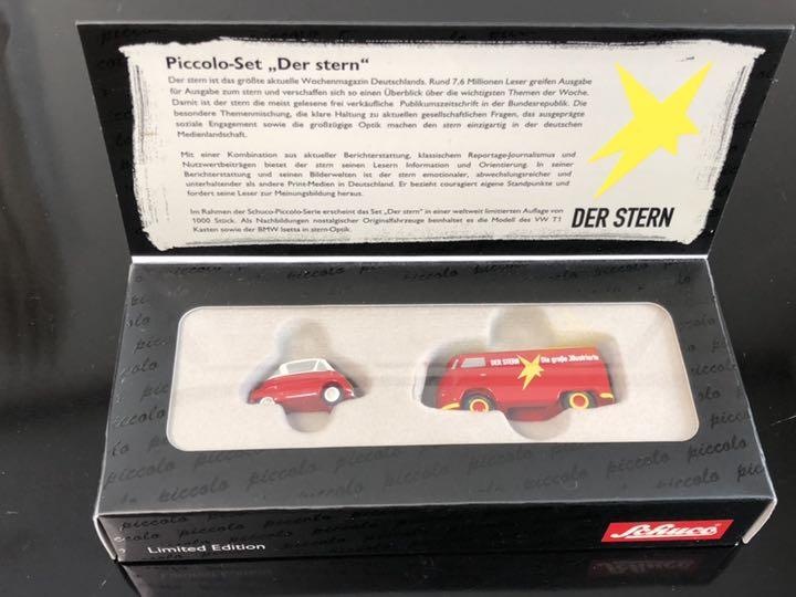 Set 2 masinute Piccolo-Set "Der stern" - Limited Edition SCHUCO