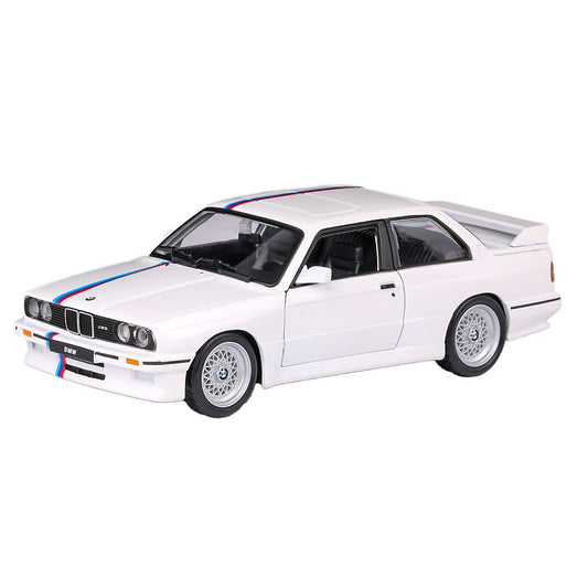 BMW M3 E30 1988 alb - 1/24 Bburago