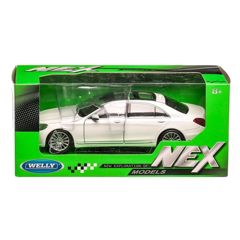Mercedes-Benz S-Class alb - 1/24 Welly