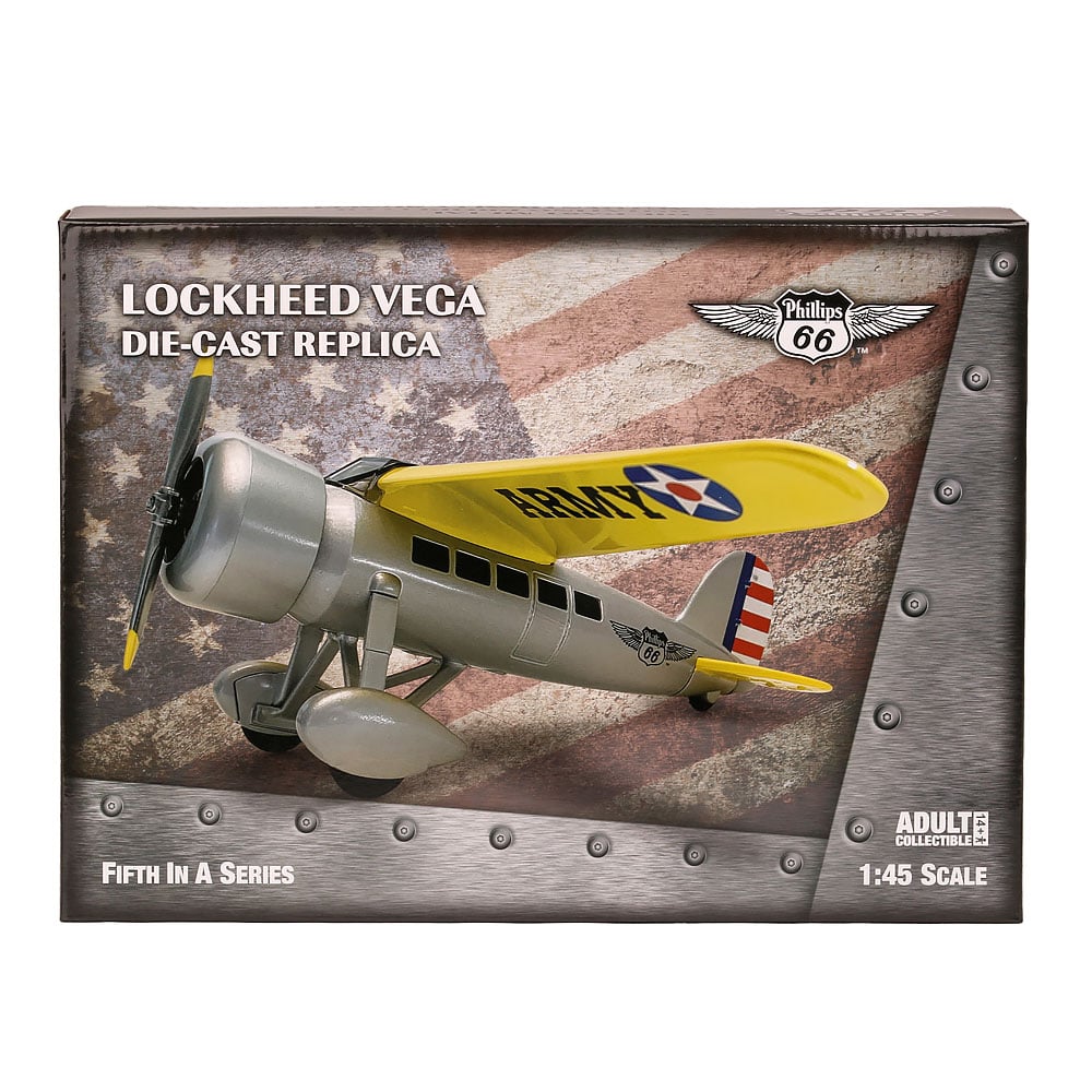 Macheta Avion Lockheed Vega - 1/45 Philips 66