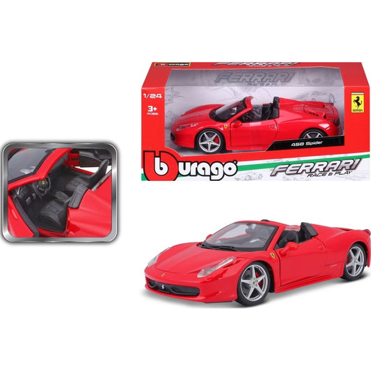 Ferrari 458 Spider - 1/24 Bburago