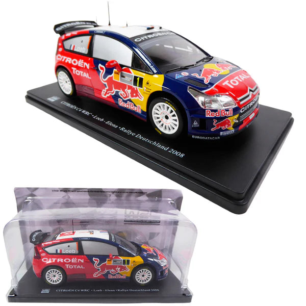 Citroen C4 WRC Loeb-Elena Rallye Deutschland 2008 #1 - 1/24 Altaya