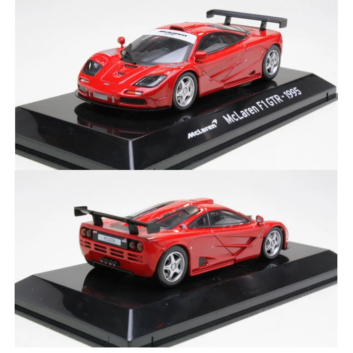 McLaren F1 GTR 1995 rosu cu vitrina plexiglass - 1/43 Altaya
