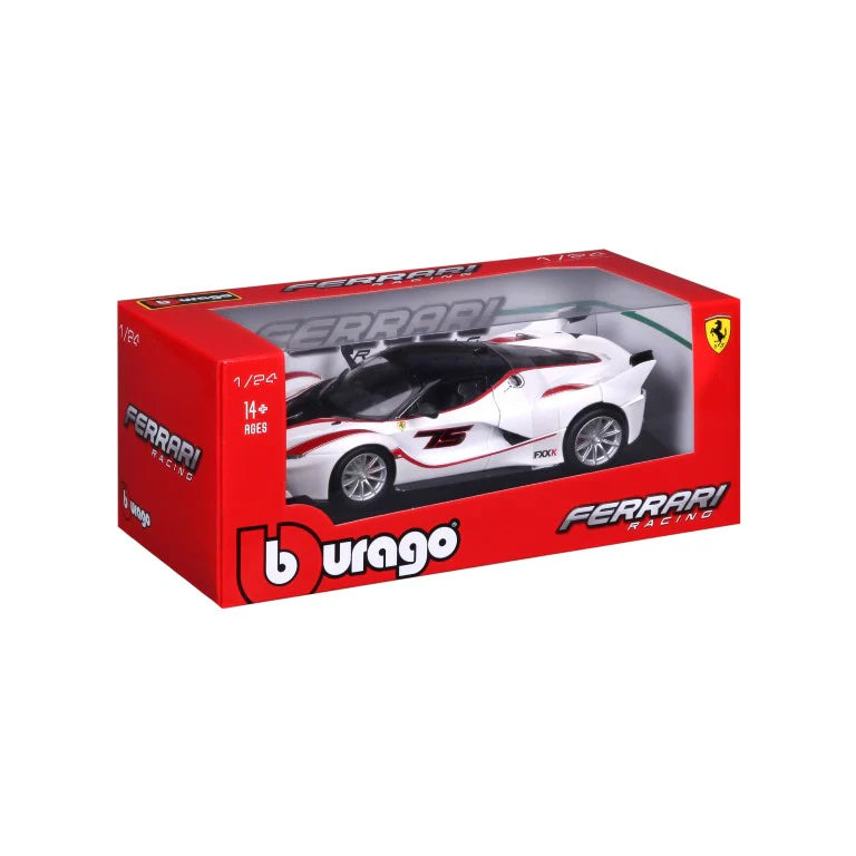 Ferrari Fxx k #75 alb - 1/24 Bburago