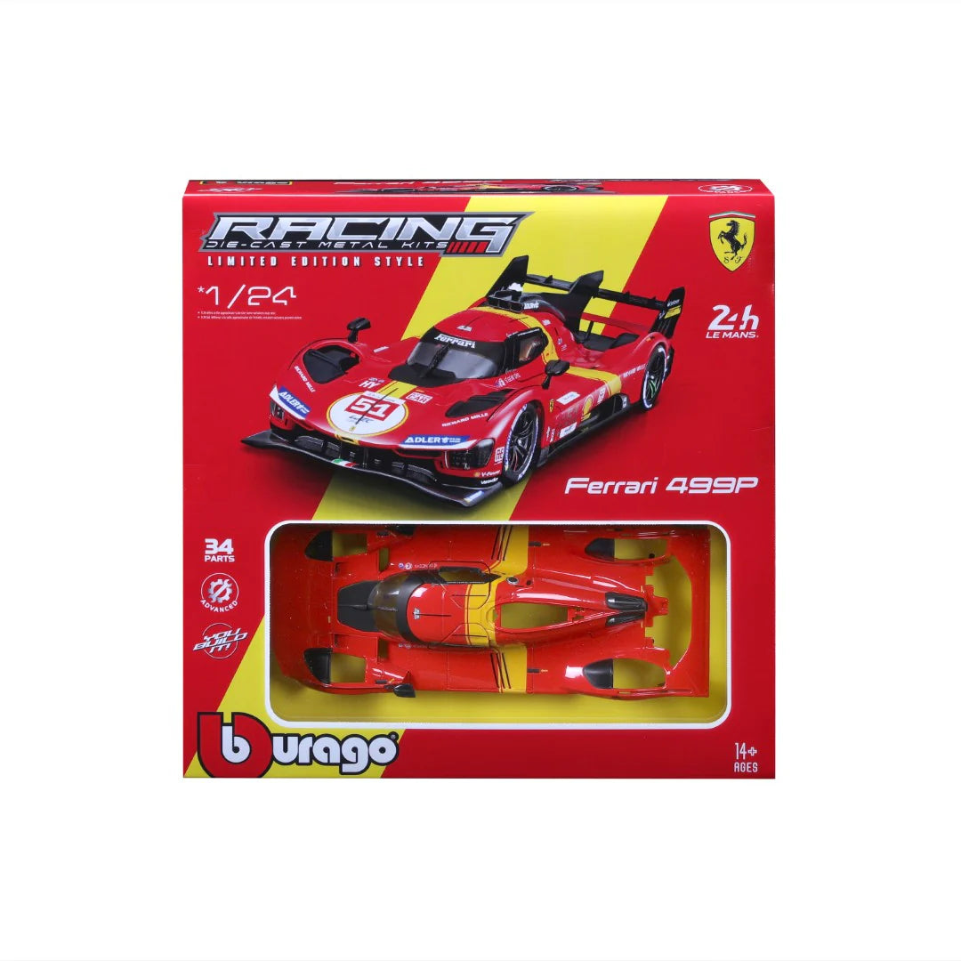 Ferrari 499P Kit de asamblare 34 piese - 1/24 Bburago