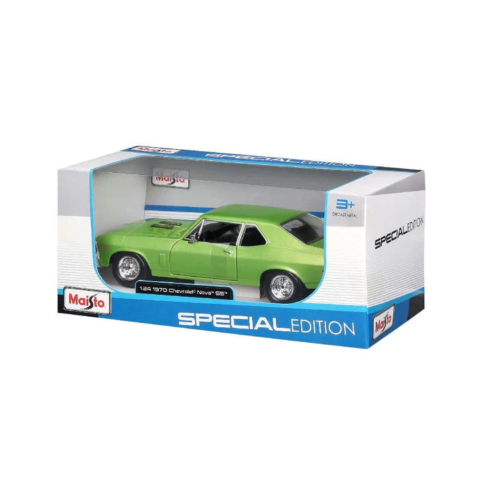 Chevrolet Nova SS 1970 verde deschis - 1/24 Maisto