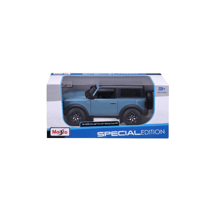 Ford Bronco Badlands 2021 blue - 1/24 Maisto
