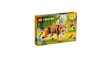 LEGO Creator 3 in 1 31129 - Maretul tigru (755 piese)