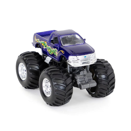 Monster Truck Earth Shockers 12cm Ford - Snake pullback Fresh Metal - Maisto