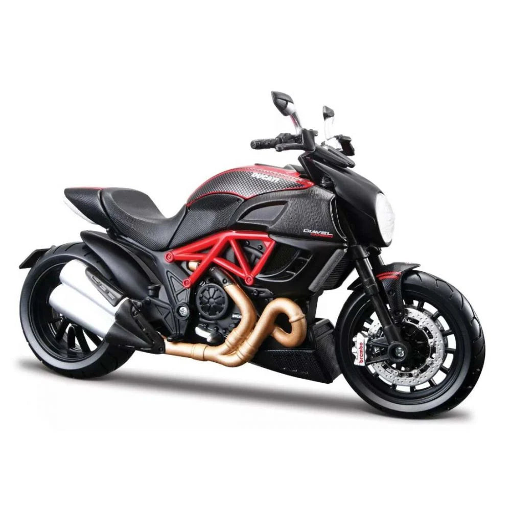 Motocicleta Ducati Diavel Carbon - 1/12 Maisto