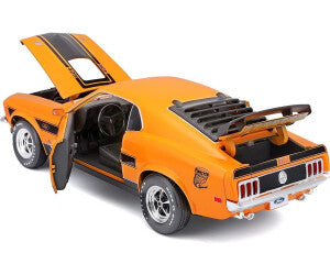 Ford Mustang 1970 Mach 1 portocaliu - 1/18 Maisto