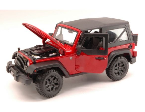 Jeep Wrangler 2014 rosu - 1/18 Maisto