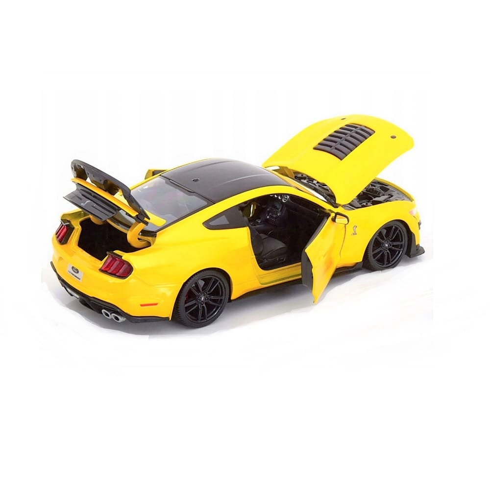 Mustang Shelby GT500 2020 galben/negru - 1/18 Maisto