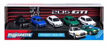 Set 5 masinute metalice Peugeot 205 GTi - 1/64 Majorette