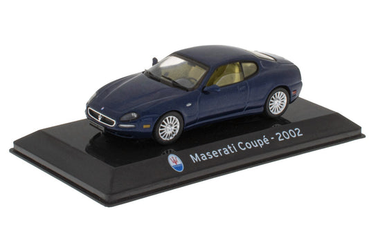 Maserati Coupe 2002 cu vitrina plexiglass - 1/43 Altaya